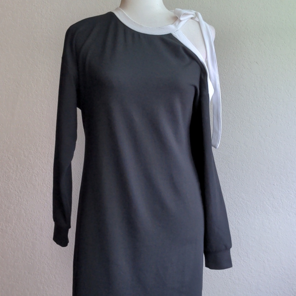 SOHO NY& Company Cold Shoulder Sweater Dress